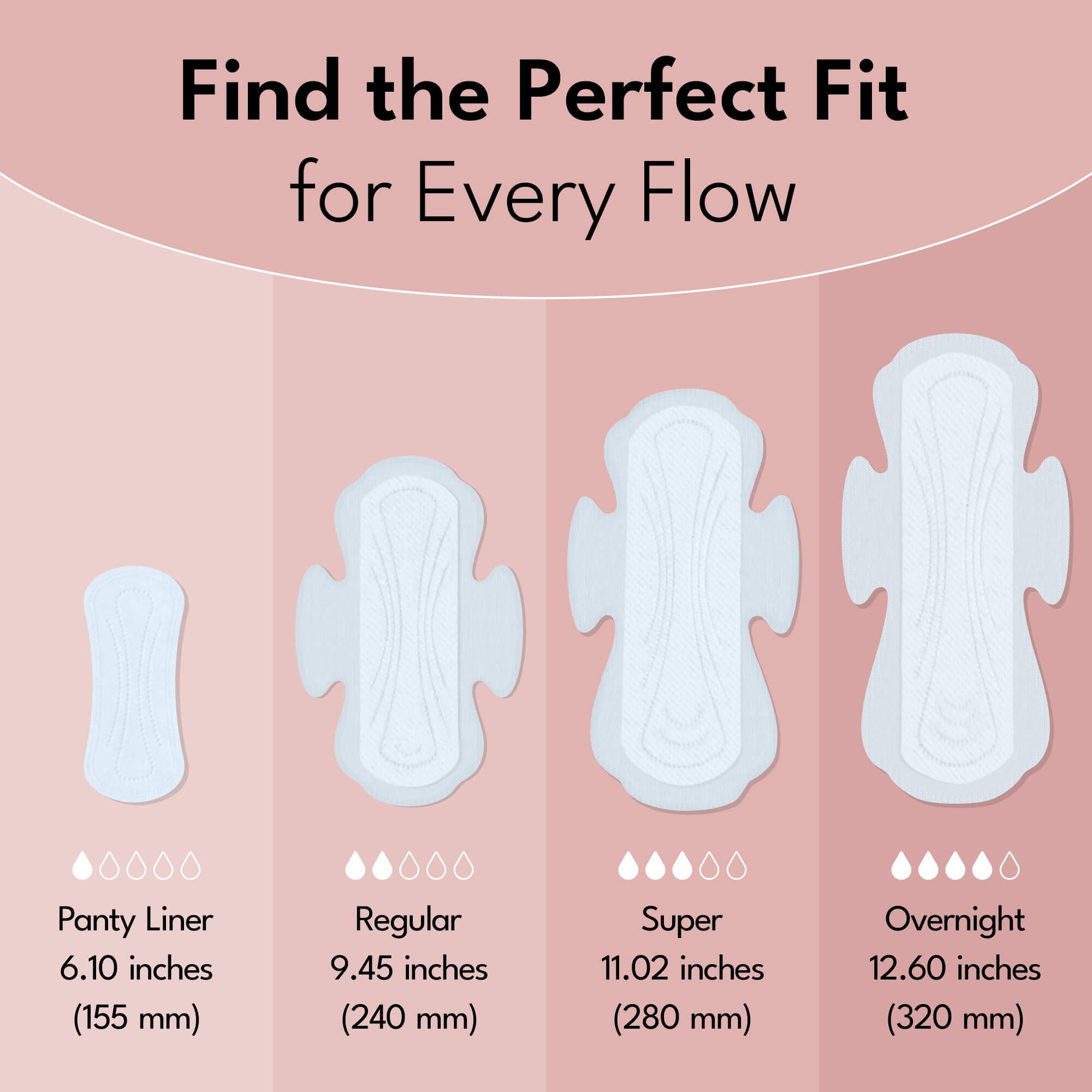 Plant-based Ultra Thin Pads